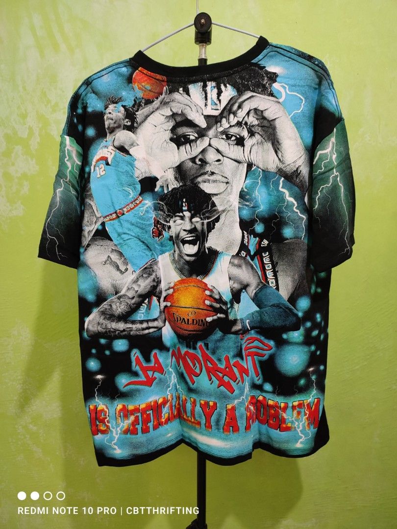 Ja Morant NBA T Shirt (Category: Tshirts & Polo Shirts ) located in San Pedro. Submitted by CBTthrifting (Listing ID 1210520627, Image 3). Description: 22.5X30.