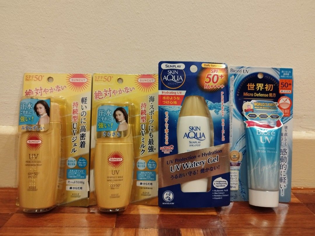 Japanese sunscreen Biore Sunplay Suncut Kose, Beauty & Personal Care