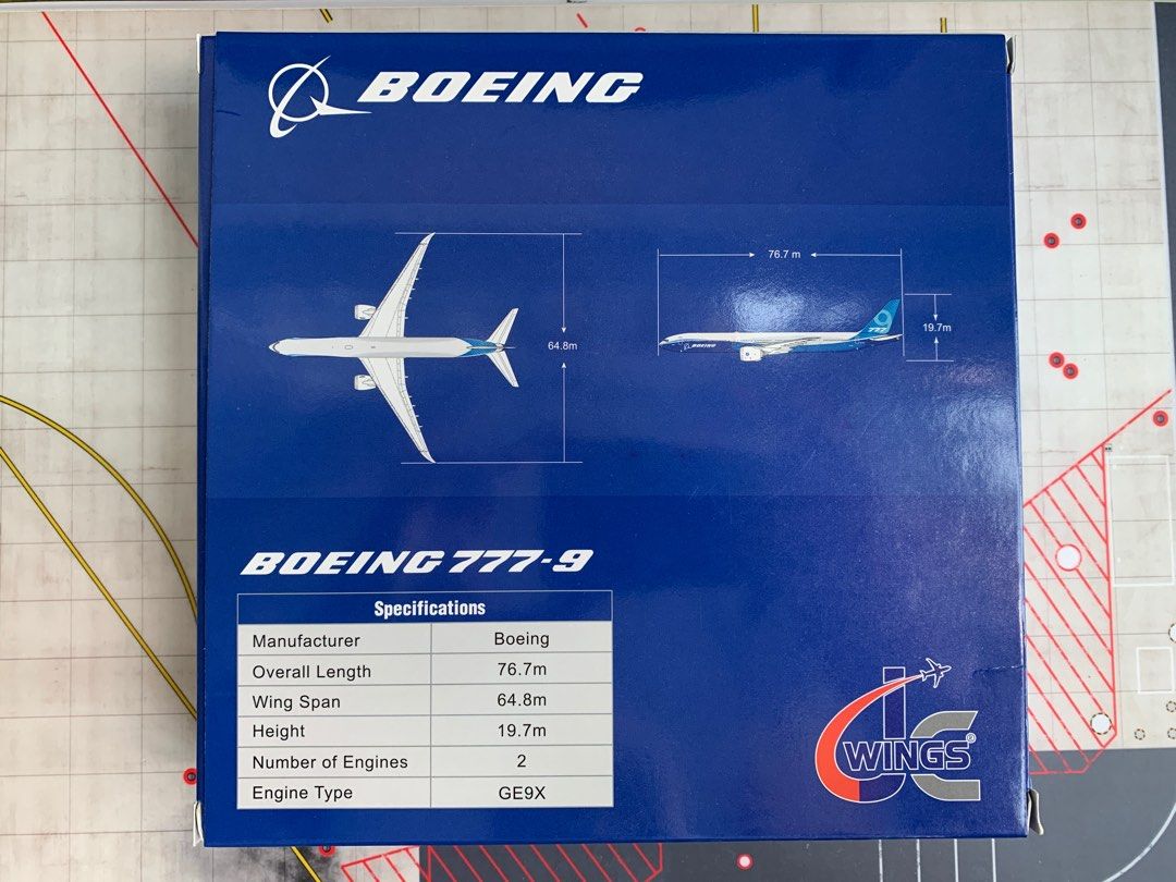 JC Wings 1400 Boeing 7779/ 777X House Color, Hobbies & Toys