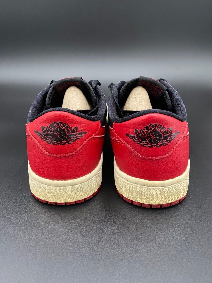 Jordan 1 Low OG Bred (2015), Men's Fashion, Footwear, Sneakers on Carousell
