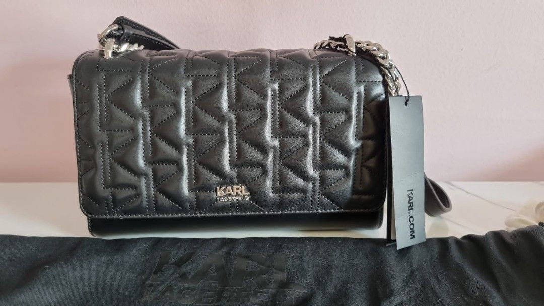 Karl lagerfeld quilted best sale bag