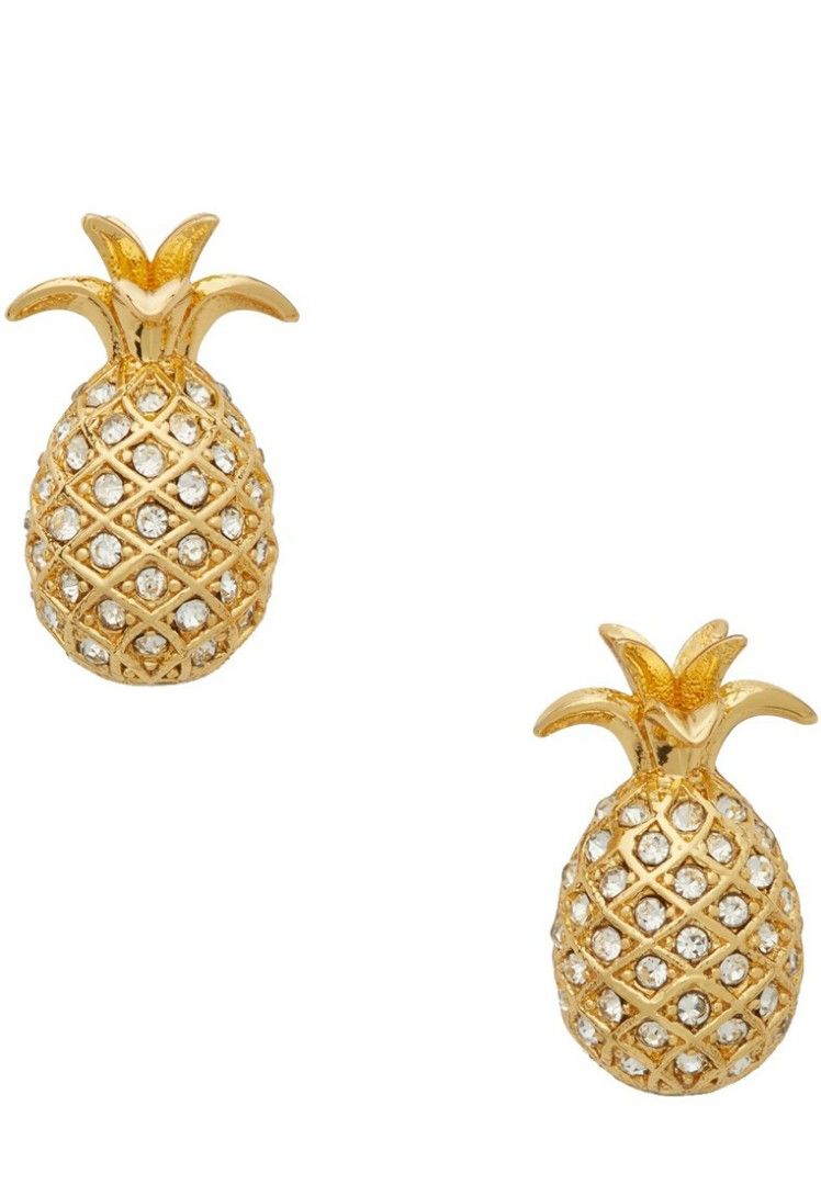 Kate spade by the pool pineapple earrings online
