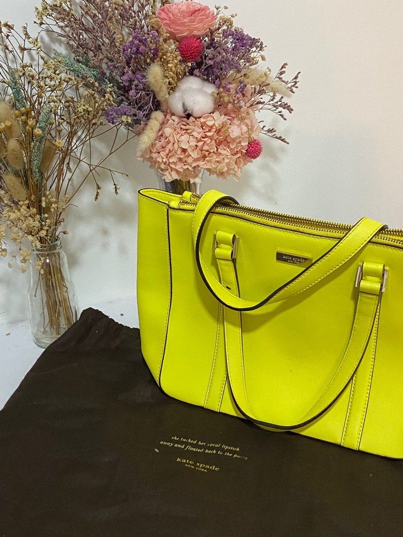 Kate spade mustard purse hot sale