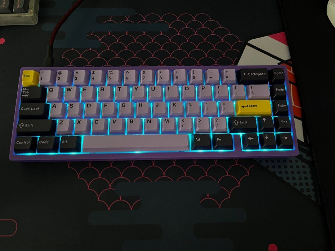 KBD67 LITE R4 Fully Build Custom Keyboard , Computers & Tech, Parts