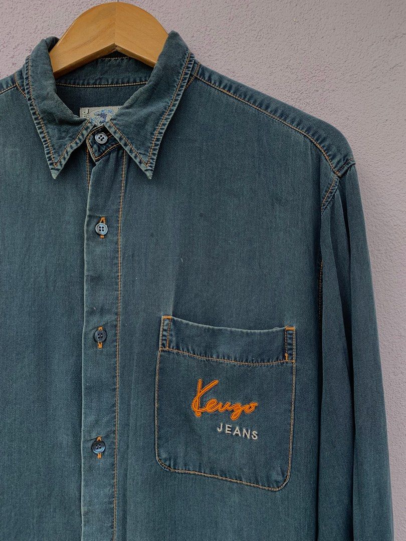 Kenzo outlet jeans shirt