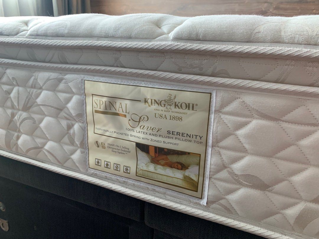 King Koil Serenity, Furniture & Home Living, Furniture, Bed Frames