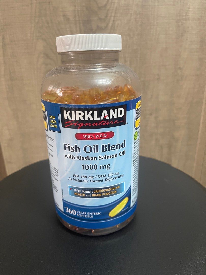 KIRKLAND fish oil blend