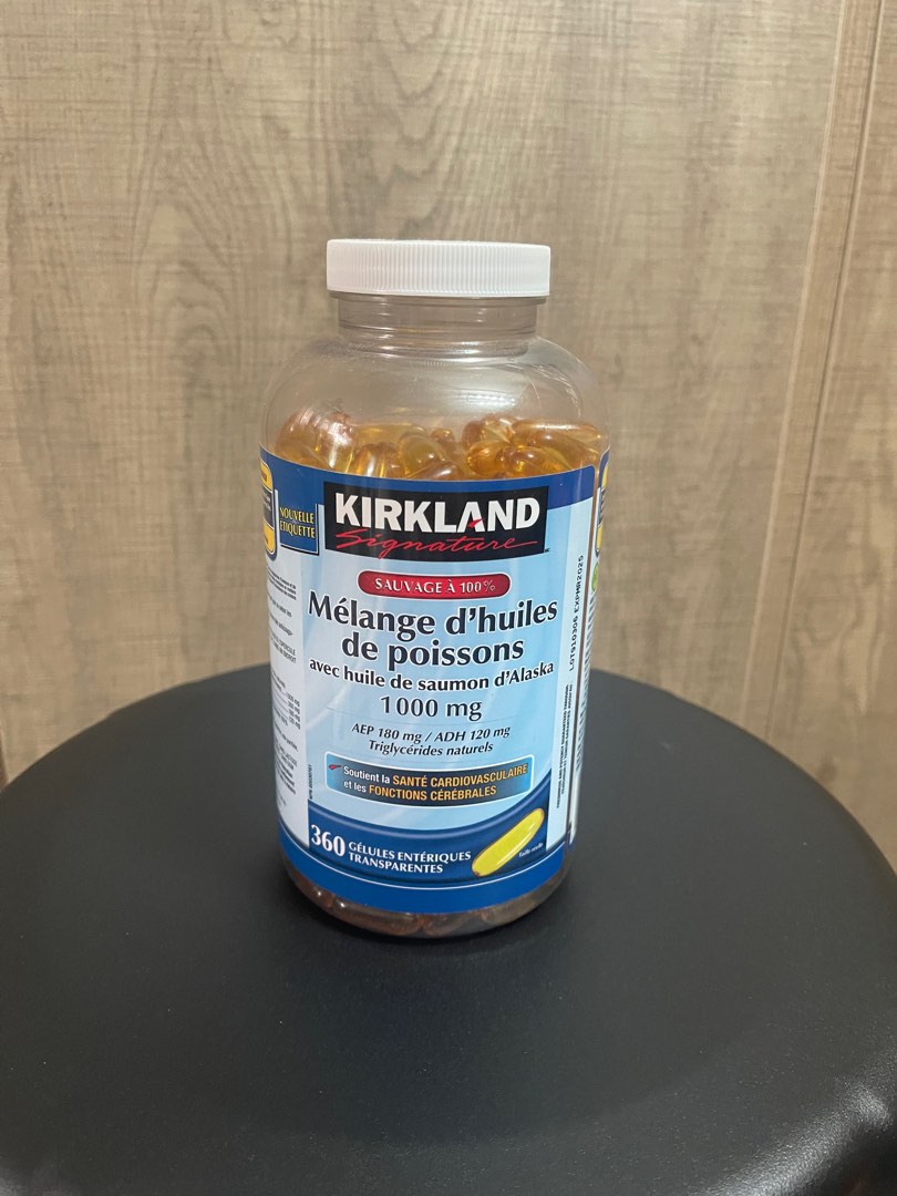 Kirkland fish oil 2025 blend