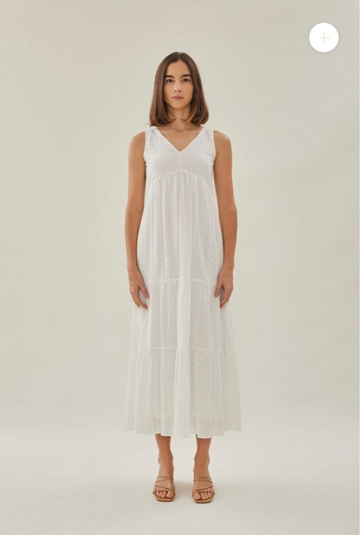 White sundress new arrivals maxi