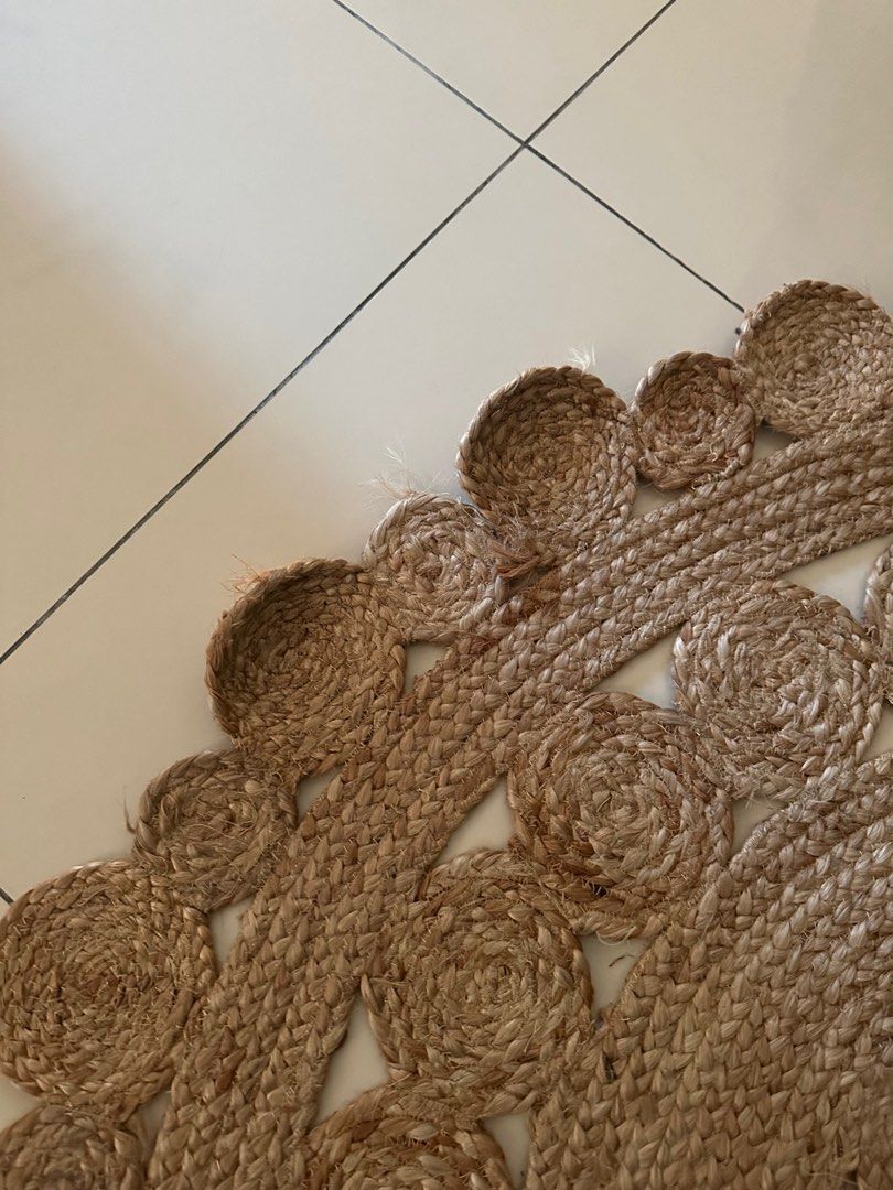 KMART Jute Rug, Furniture & Home Living, Home Decor, Carpets, Mats