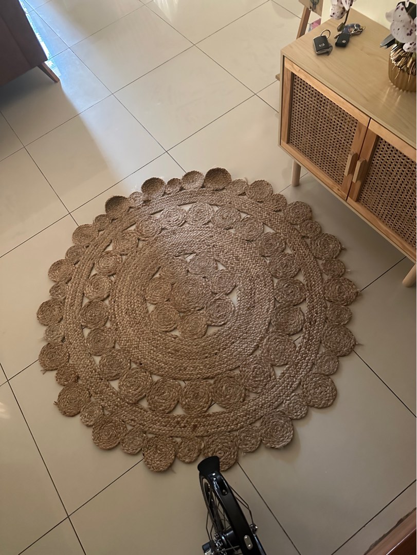 KMART Jute Rug, Furniture & Home Living, Home Decor, Carpets, Mats