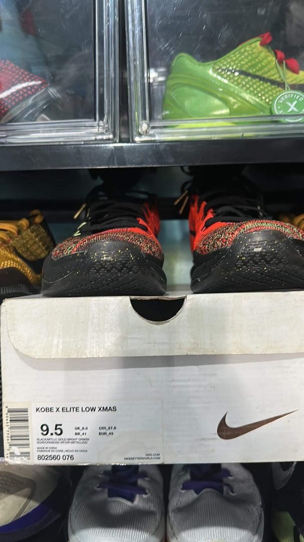 kobe x elite low xmas