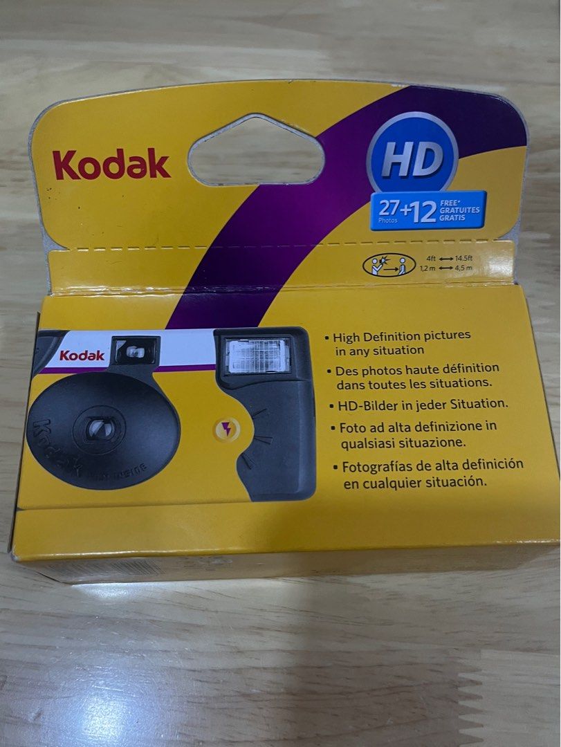 Kodak Disposable Film Camera, Photography, Cameras on Carousell