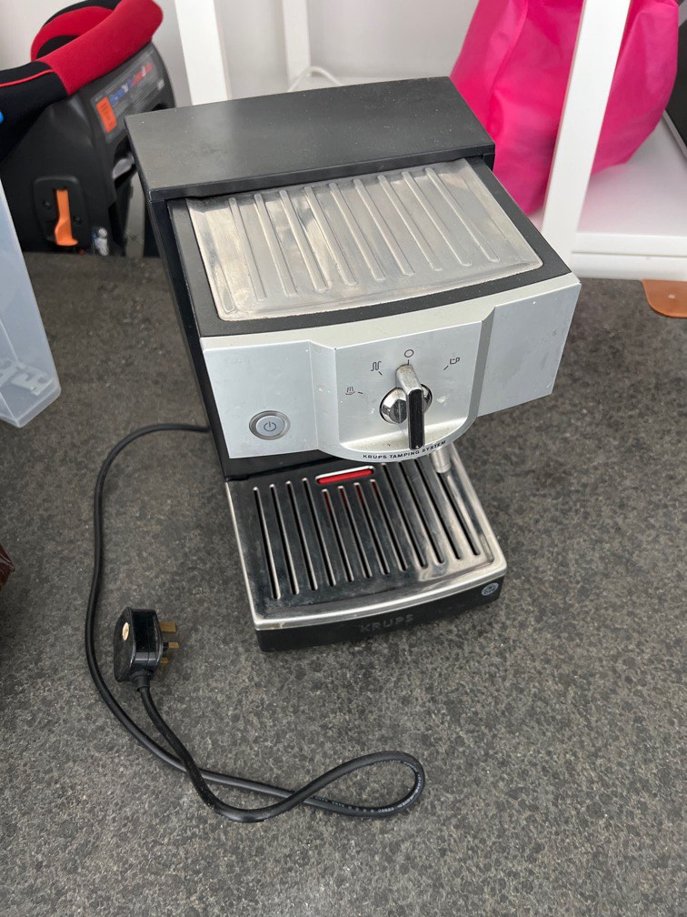 Krups tamping system, 家庭電器, 廚房電器, 咖啡機及咖啡壺 Carousell