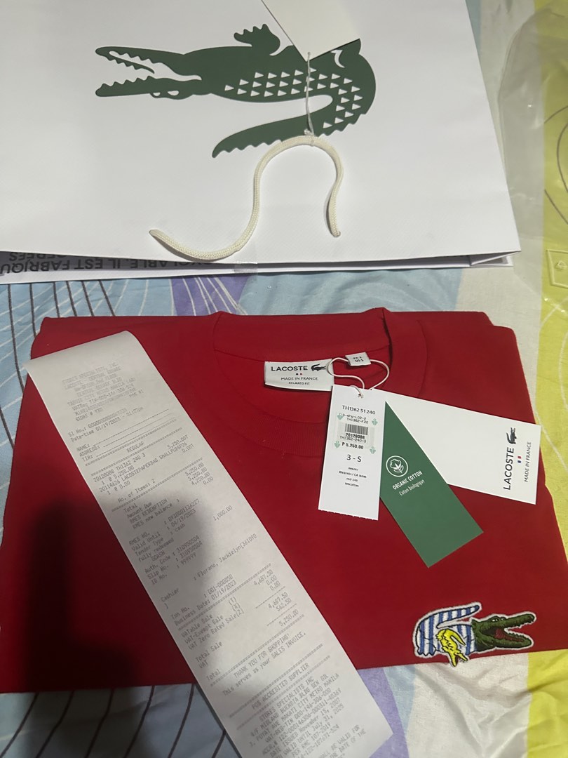 LACOSTE, Luxury, Apparel on Carousell