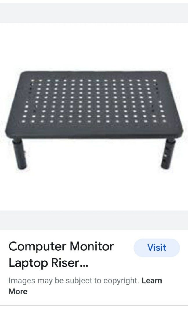 Laptop Computer Monitor stand riser, Computers & Tech, Parts ...