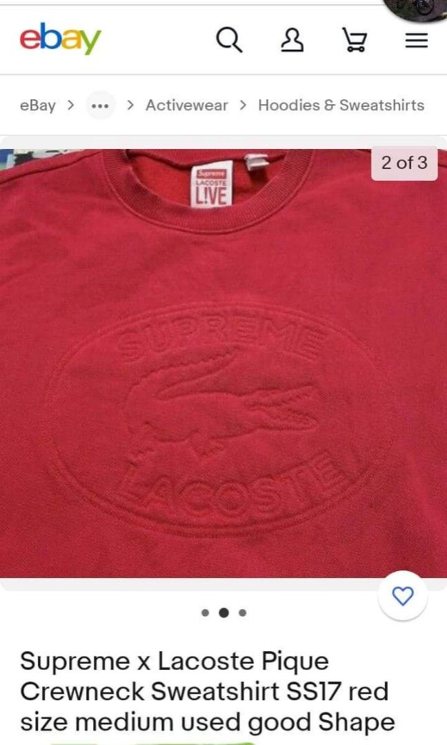 Lacoste live supreme cheap