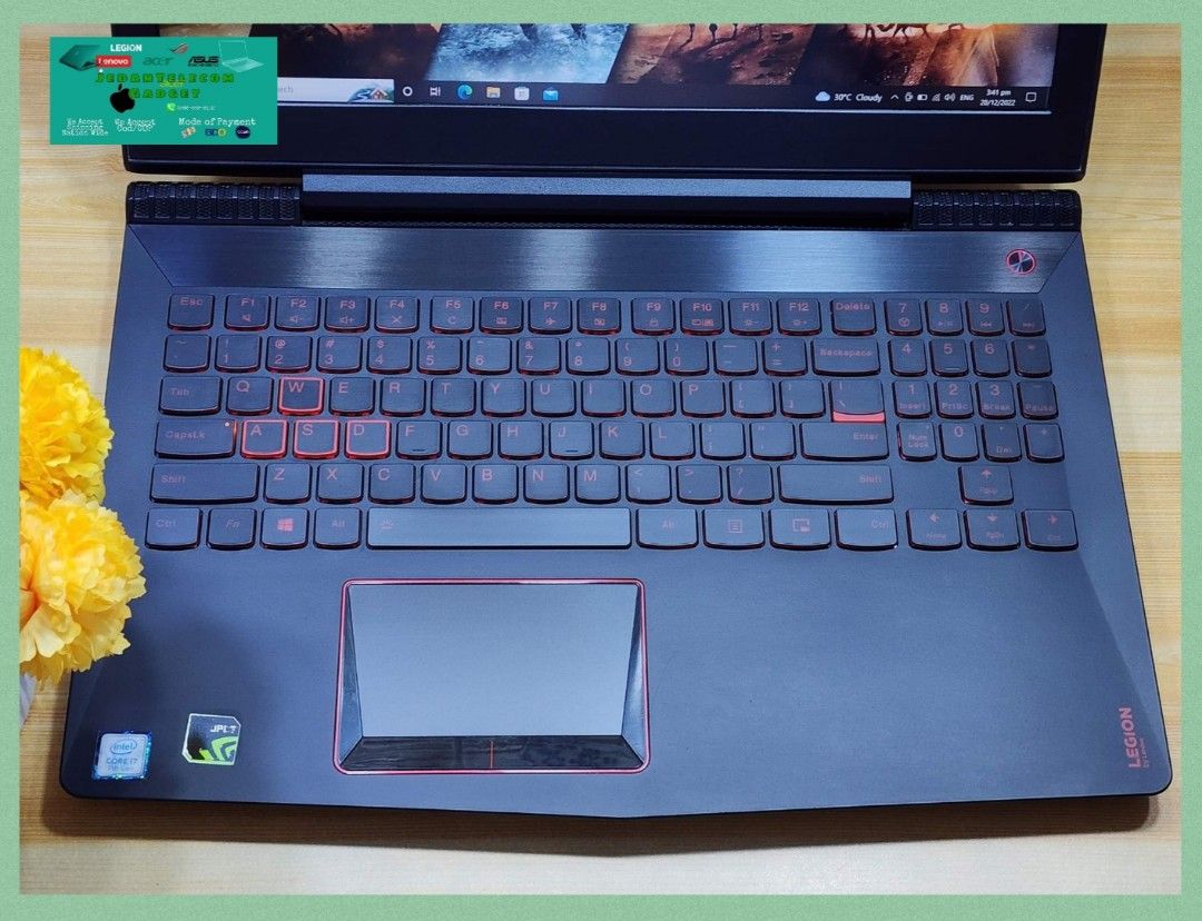 Lenovo Legion R720-15IKBN 80WW Core i7-7Th Gen 12Gb Ram 256Gb SSD ...