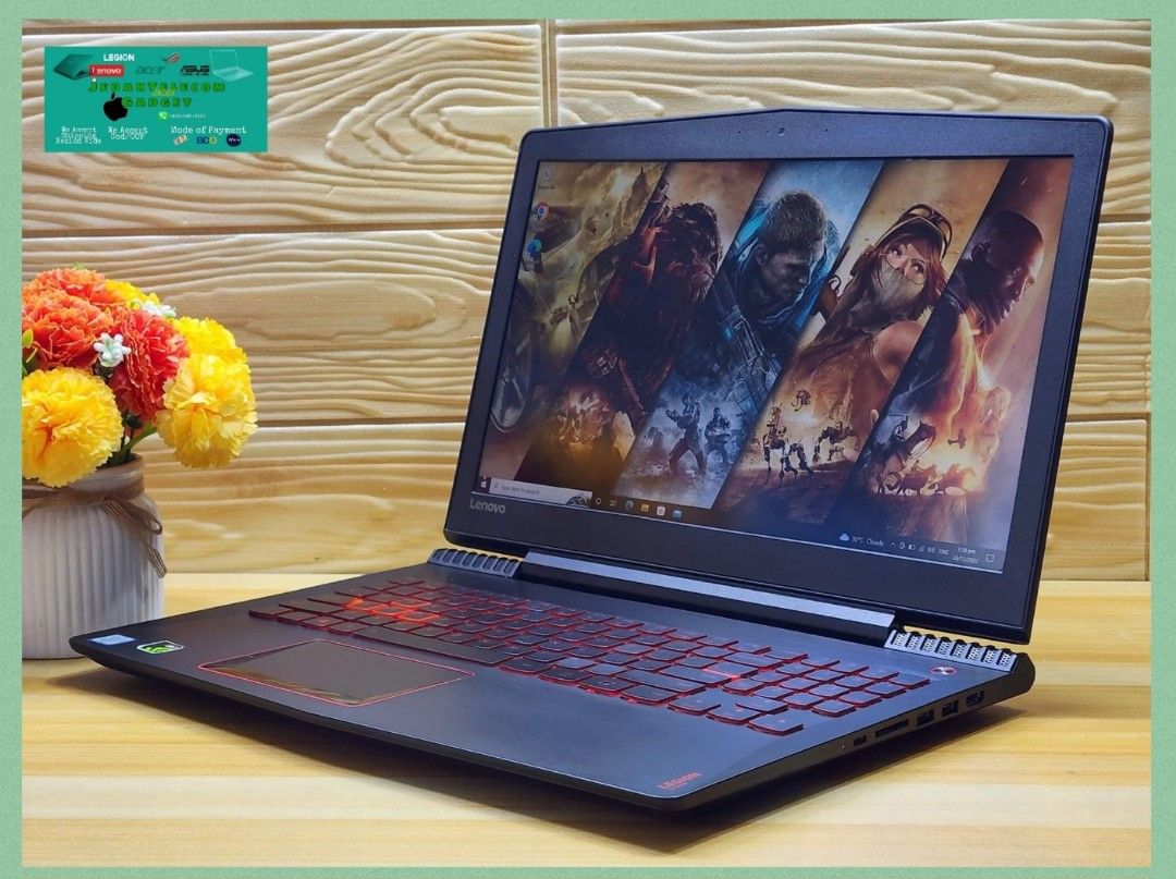 Lenovo Legion R720-15IKBN 80WW Core i7-7Th Gen 12Gb Ram 256Gb SSD ...