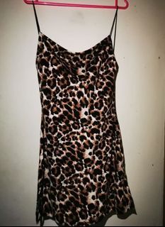 Leopard printed sleepwear camisole