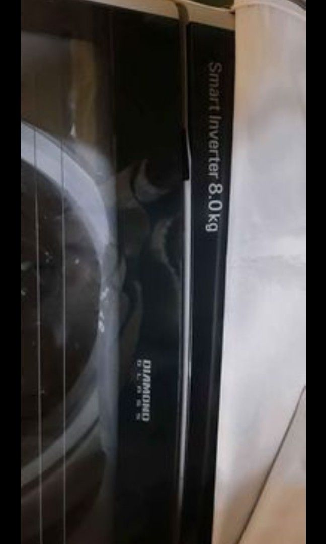 LG Automatic Washing Inverter 8kg Turbo drum, TV & Home Appliances