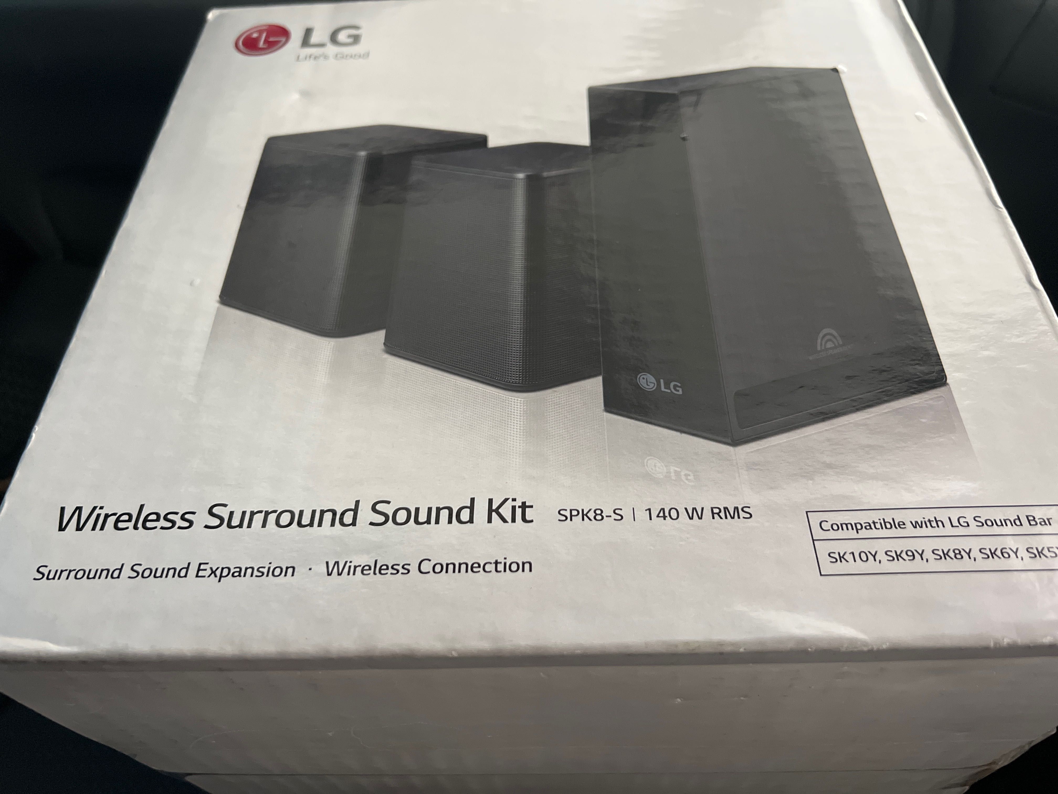 LG Wireless Surround Sound Kit SPK8S, TV & Home Appliances, TV