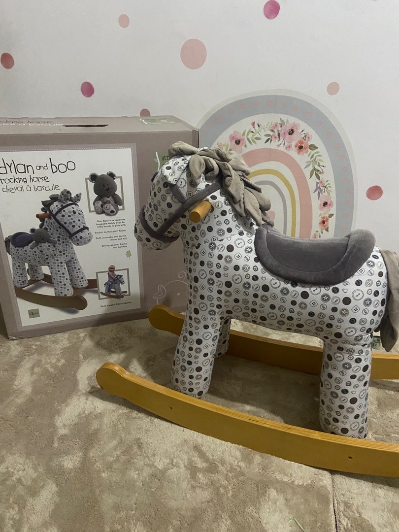 Little Bird Told Me Dylan Boo Rocking Horse 12M