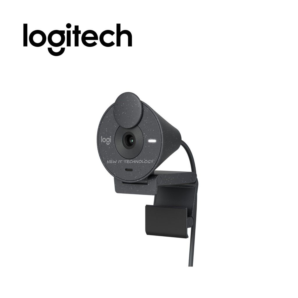 Logitech BRIO 300 1080p 2 Megapixel webcam with auto light correction ...