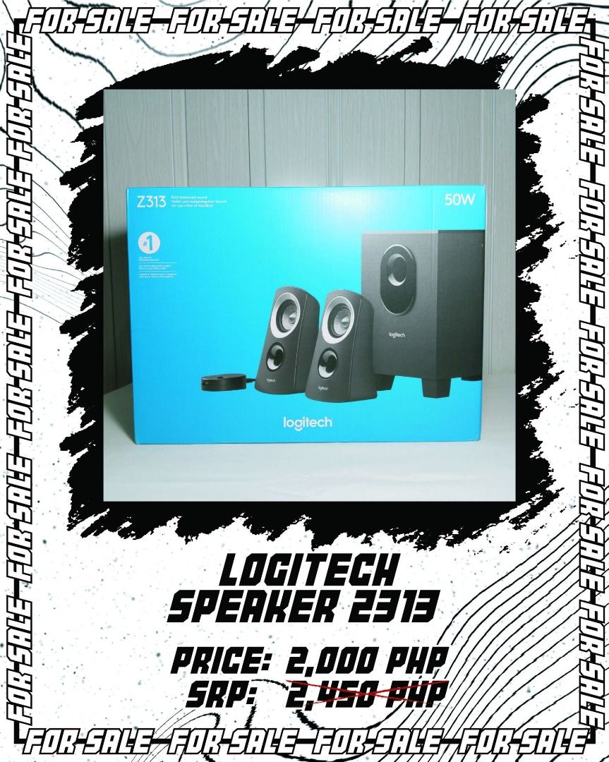 Logitech Speaker 2313, Audio, Soundbars, Speakers & Amplifiers on Carousell