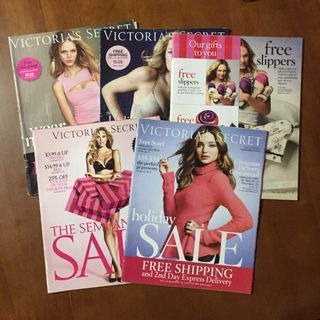 Lot of 5 Victoria’s Secret Catalogs (Old Issues)