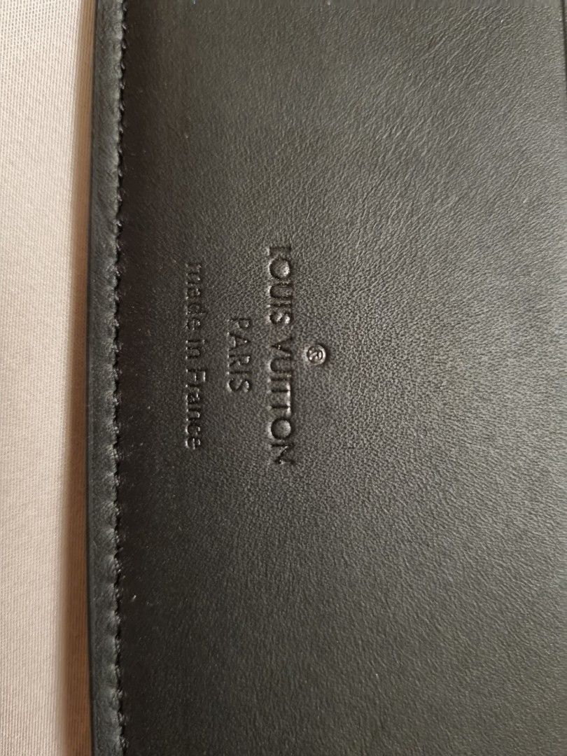 Authenticated Used Louis Vuitton Bifold Wallet Portefeuille Multiple  Initial M62891 Monogram Ink Navy Men's LOUIS VUITTON 
