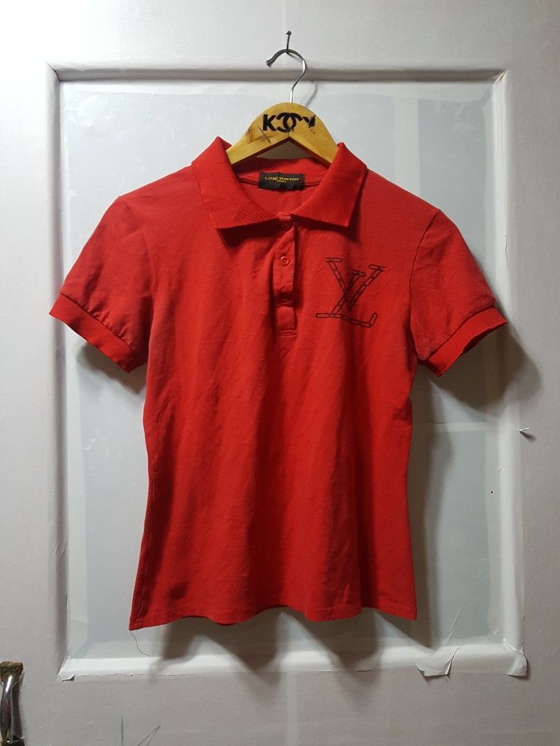 LOUIS VUITTON polo shirt, Luxury, Apparel on Carousell