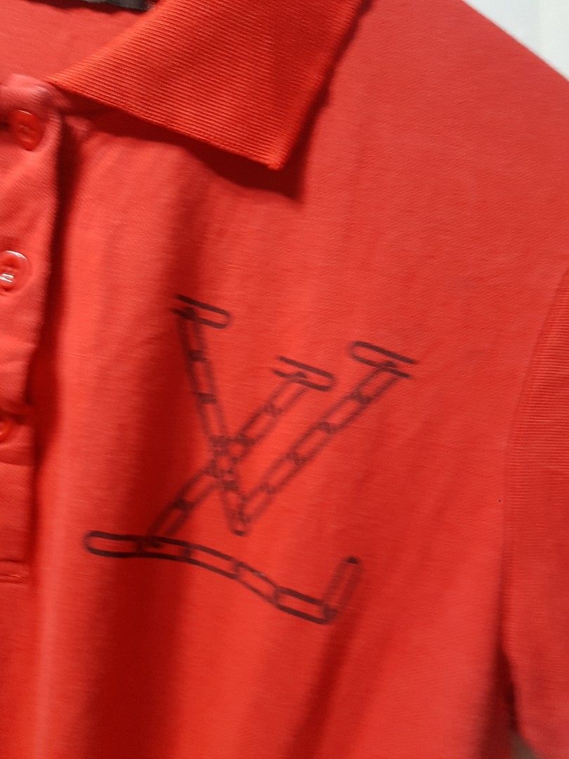 LOUIS VUITTON polo shirt, Luxury, Apparel on Carousell