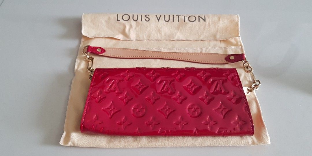 Louis Vuitton Red Monogram Vernis Sunset Boulevard Convertible