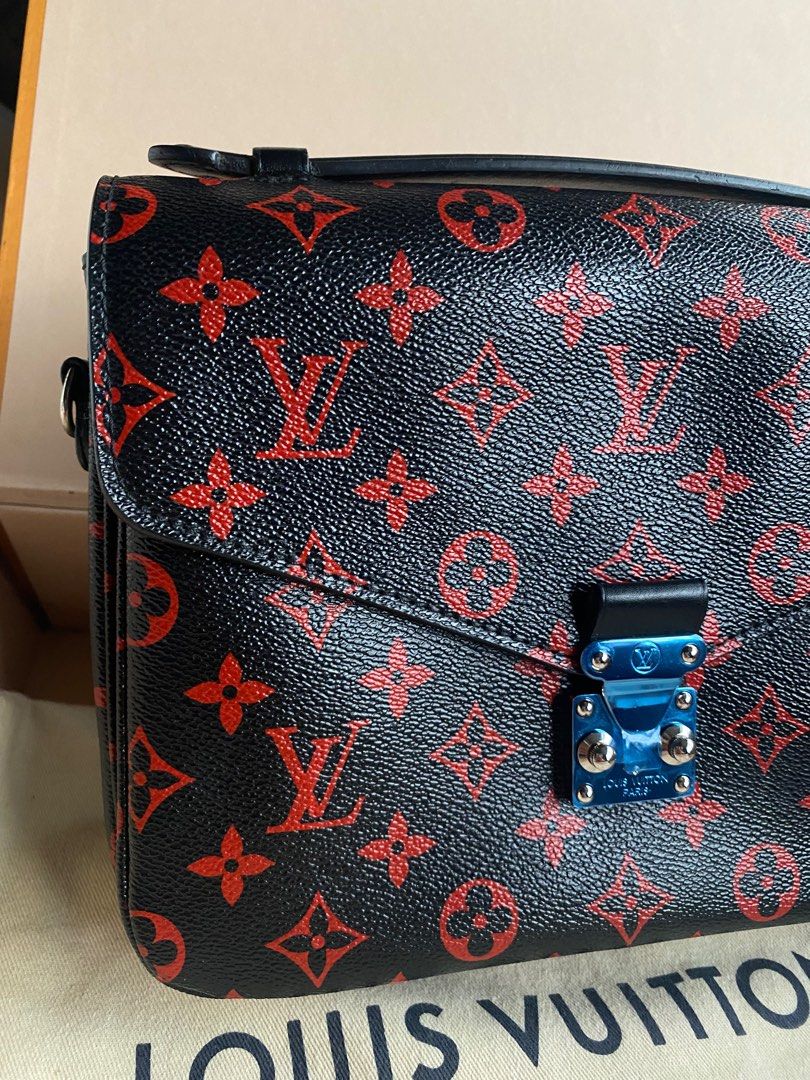 LV Monogram Infrarouge Pochette Metis Bag, Luxury, Bags & Wallets on  Carousell