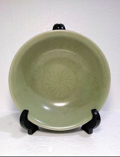 Mangkok celadon bahan stoneware cina antik
