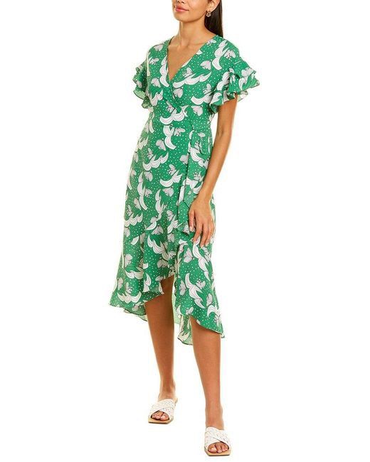 Max studio green dress outlet