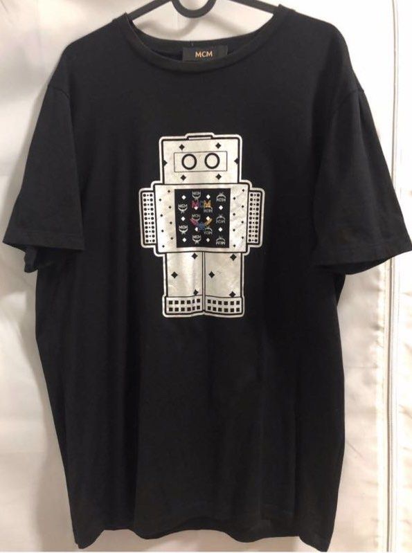 mcm robot tee shirt, Men's Fashion, Tops & Sets, Tshirts & Polo Shirts ...