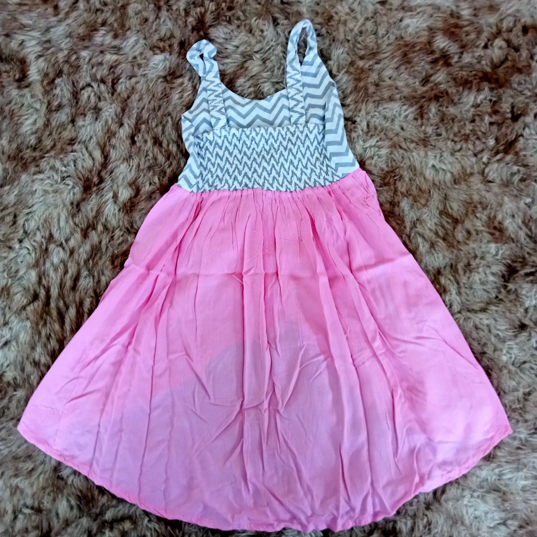 Nevada Knit Stripe Samping 02 Rok Midi Anak Perempuan main image 0