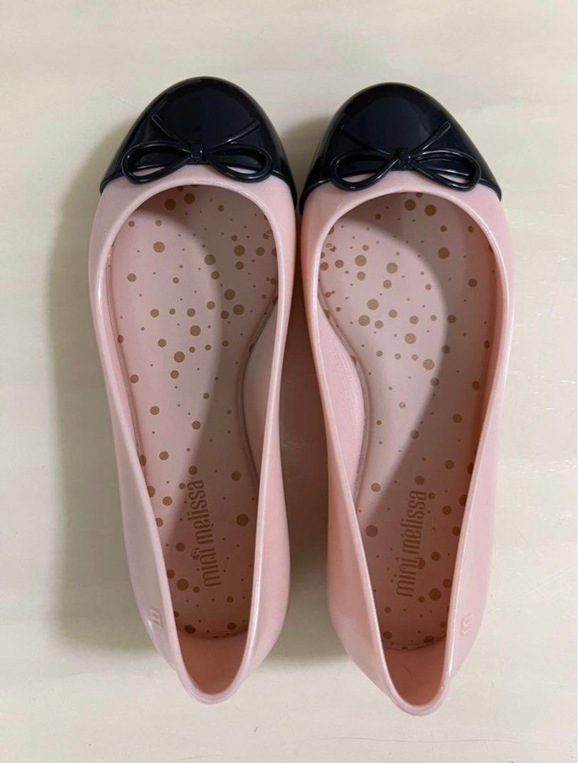 Girls black cheap mini melissa