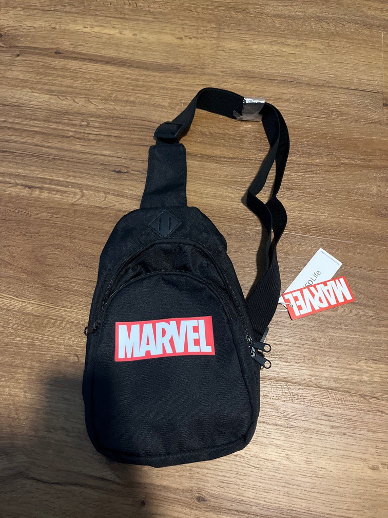 miniso marvel sling bag, Men's Fashion, Bags, Sling Bags on Carousell
