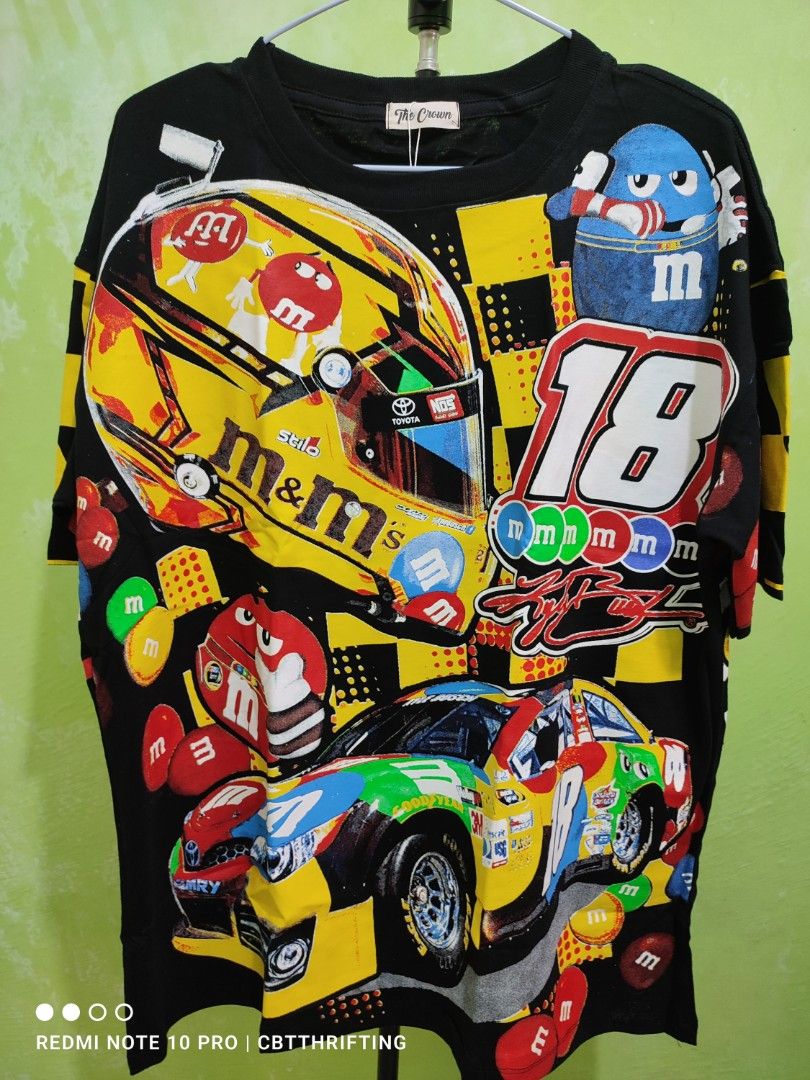 M&M NASCAR T Shirt (Category: Tshirts & Polo Shirts ) located in San Pedro. Submitted by CBTthrifting (Listing ID 1210521728, Image 1). Description: 22.5X30.