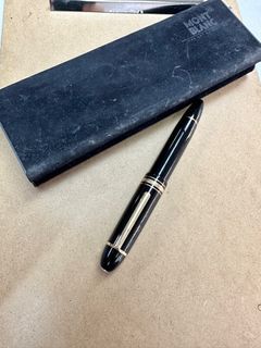 Montblanc MB 80年代小白花 149，14K EF，附原盒，狀態如新