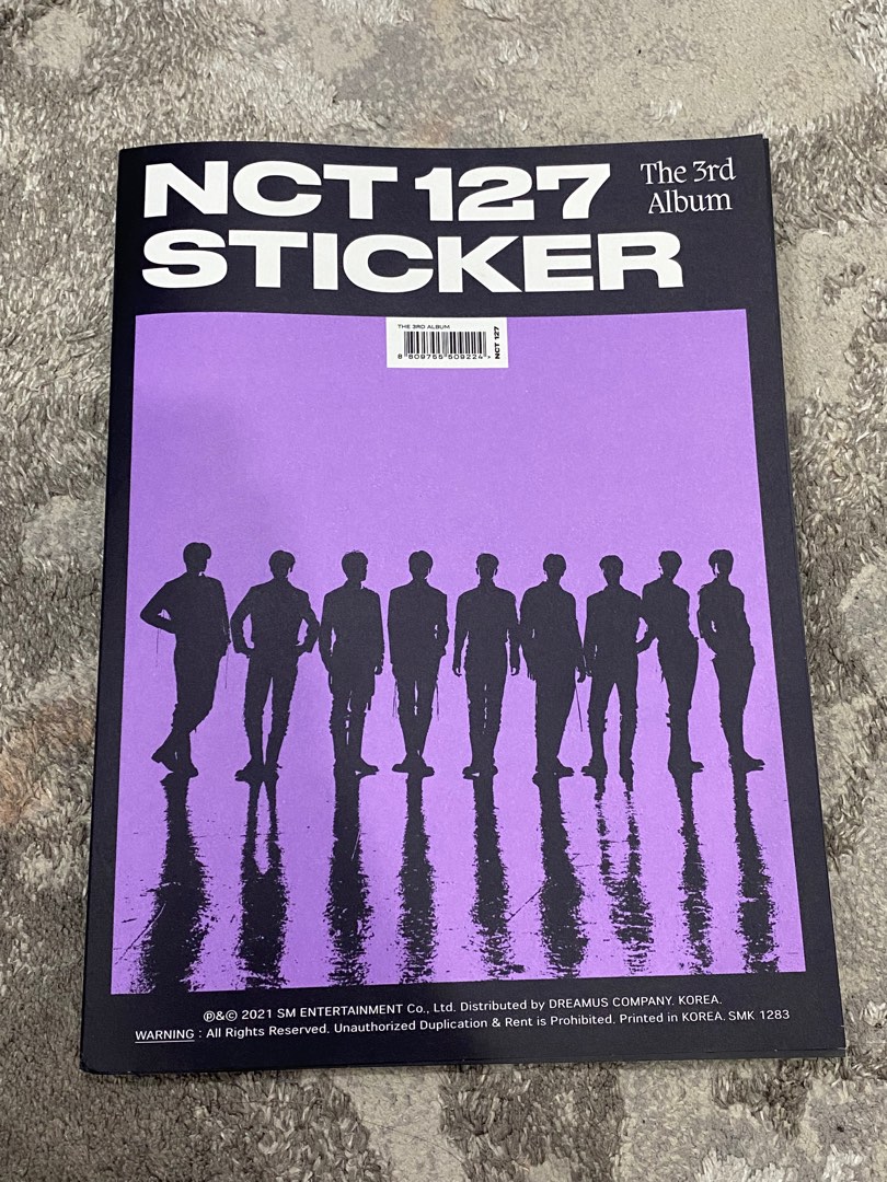 Nct Sticker Album Unsealed Hobbies Toys Collectibles Memorabilia K Wave On Carousell