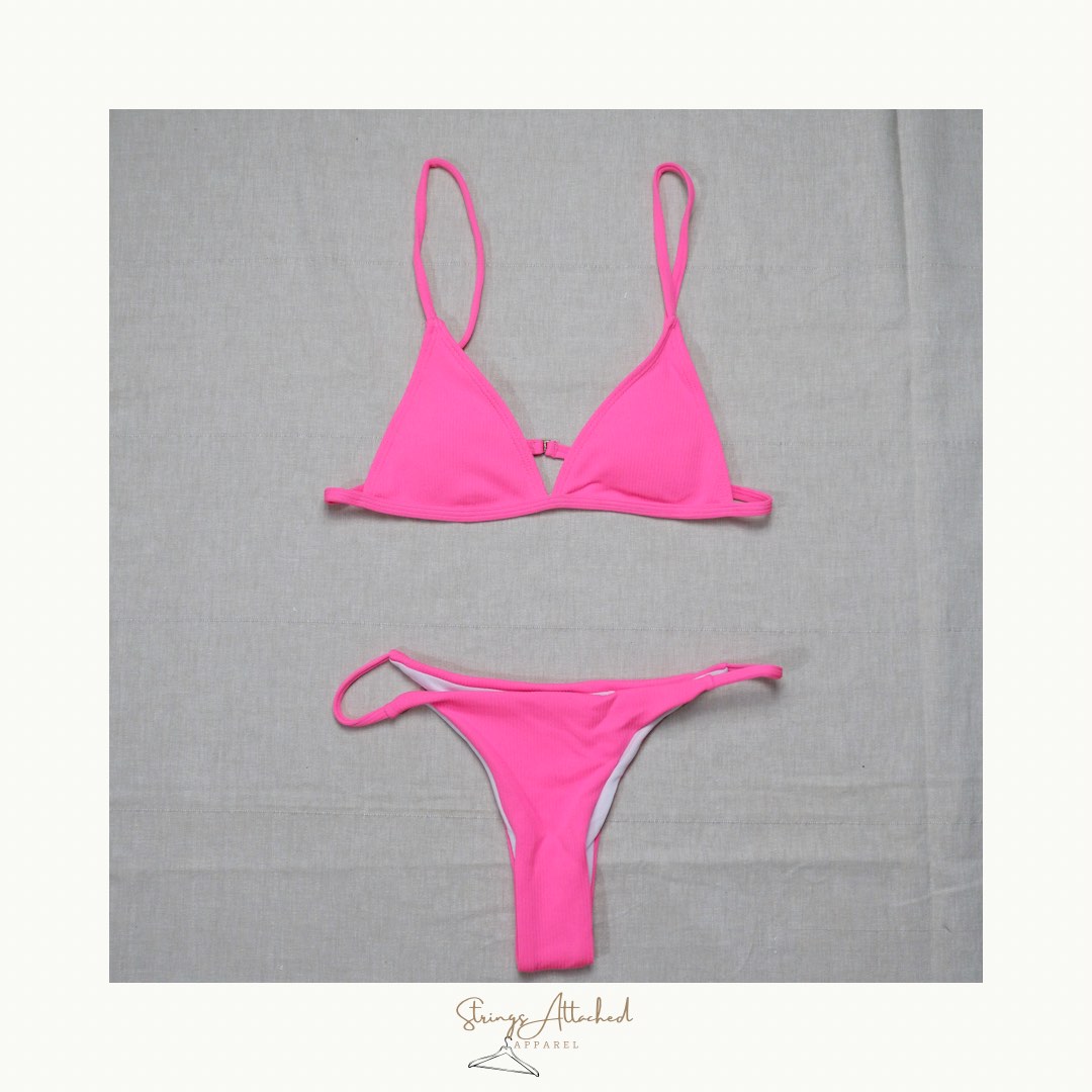 Laura Bikini Set Pink Neon main image 1