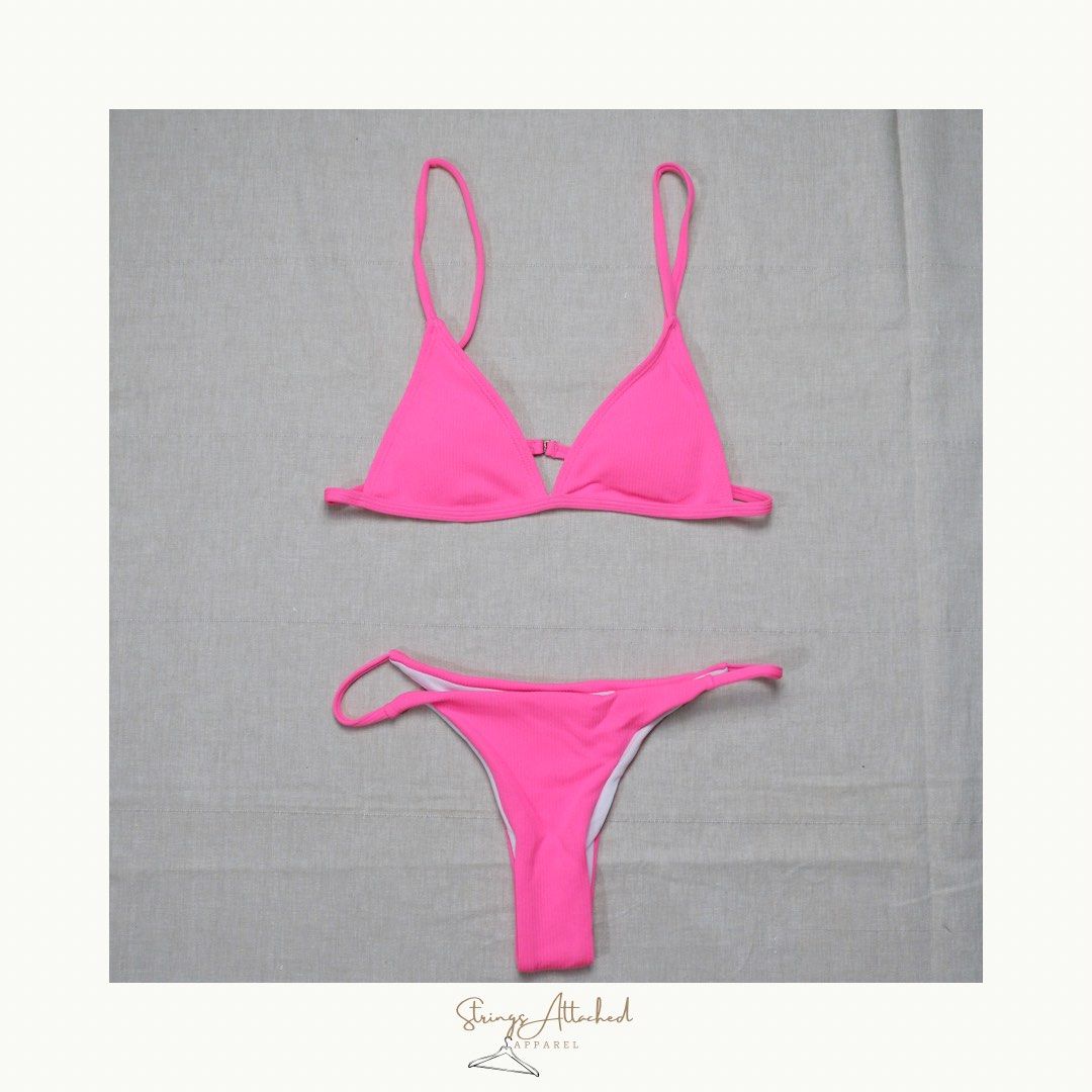 Sirena Neon Pink Bikini Set