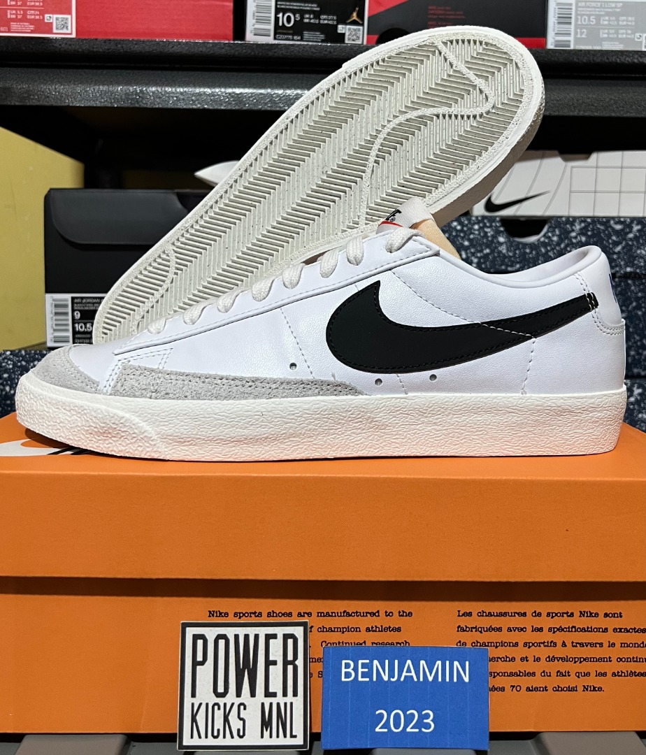 nike blazer vintage low black