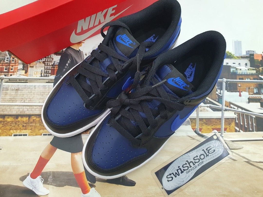 Nike Dunk Low Mini Swoosh Midnight Navy