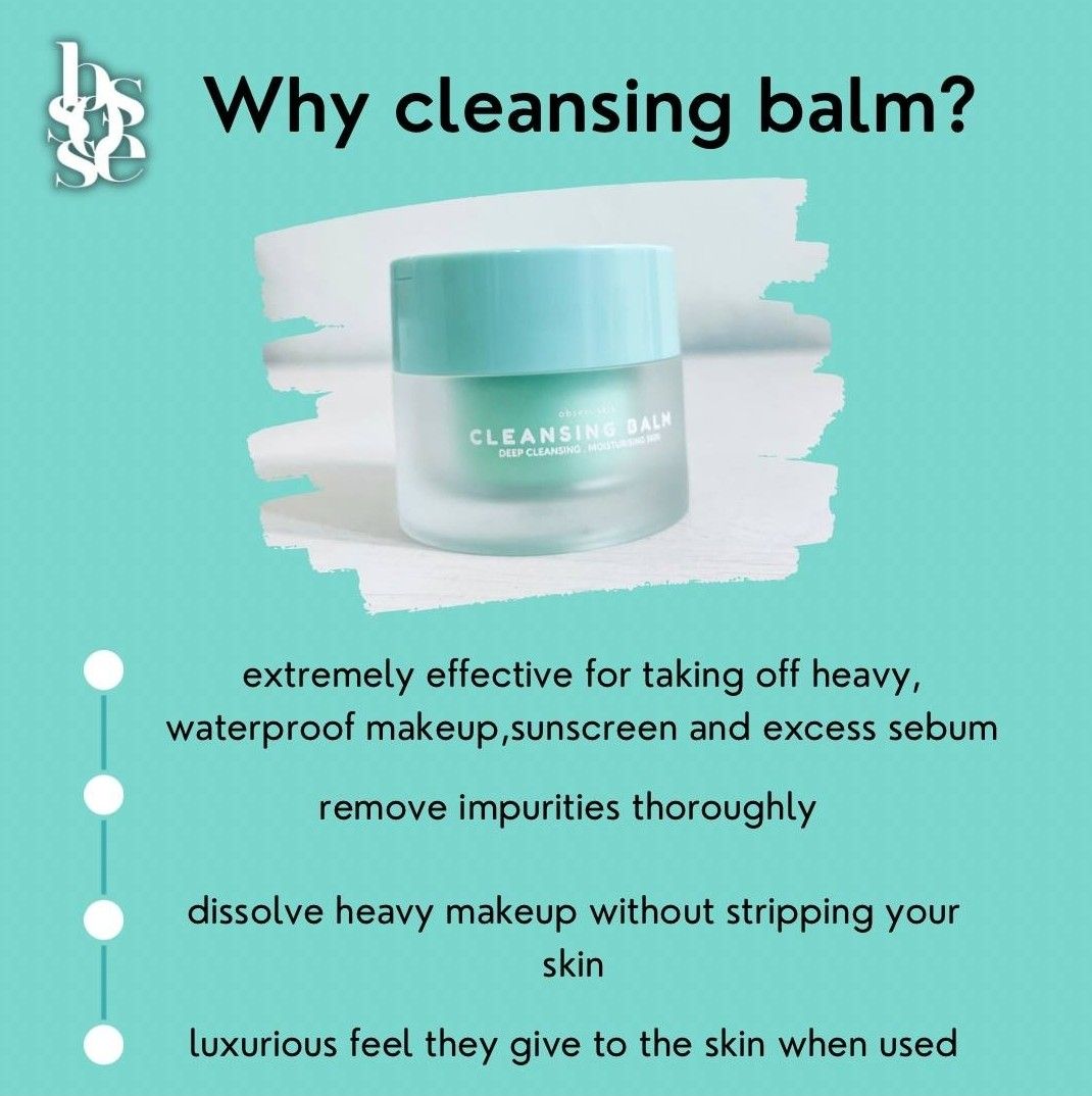 Obsess Cleansing Balm, Beauty & Personal Care, Face, Face Care on Carousell
