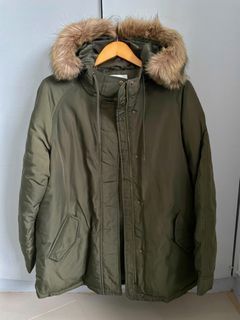Old Navy Parka / Jacket with Faux Fur Hood